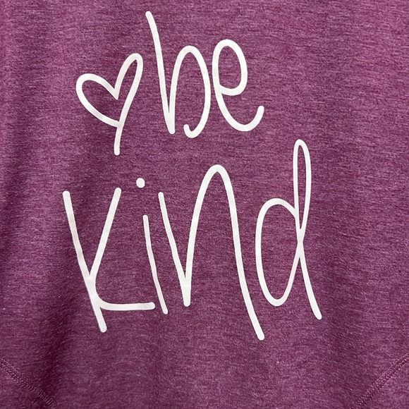“Be Kind” Tee Shirt in Purple, Size Small, GUC - Picture 4 of 14